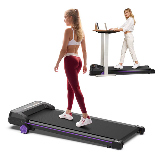 2.5HP Home Treadmill Five Levels Adjustable 265LBS Load Capacity Intelligent Treadmill for Walking and Running