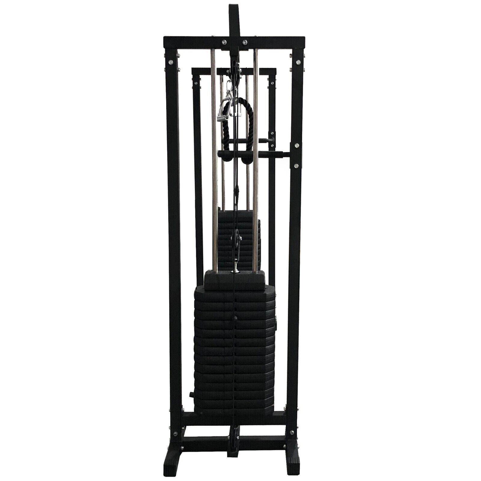 GYM MASTER 180Kg Cable Crossover Machine Equipment Pull up Multi Station Cage