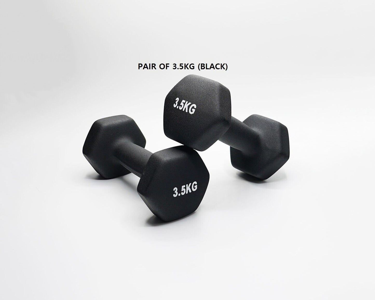 Neoprene Dumbbell Pair Home Weights Gym Fitness Sports