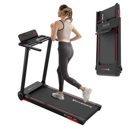 Folding Treadmill, Foldable Treadmill, Treadmills for Home, 2 in 1 Folding Portable Treadmill for Home Office