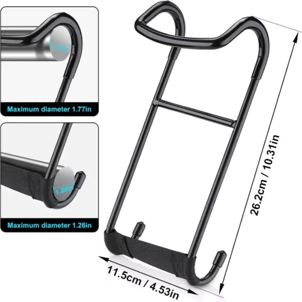 1Piece Dumbbell Spotter Hooks Hangers Hold up 225LB Heavy Power Dumbbells Rack Attachments Safety Connector for Dumbbell Press