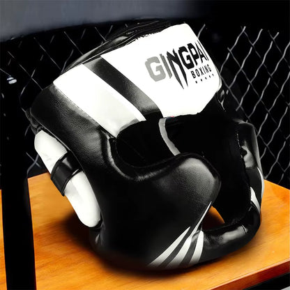 Kick Boxing Helmet Karate Muay Thai Guantes De Boxeo Free Fight Headgear MMA Head Guard Sanda Training Adults Kids Equipment