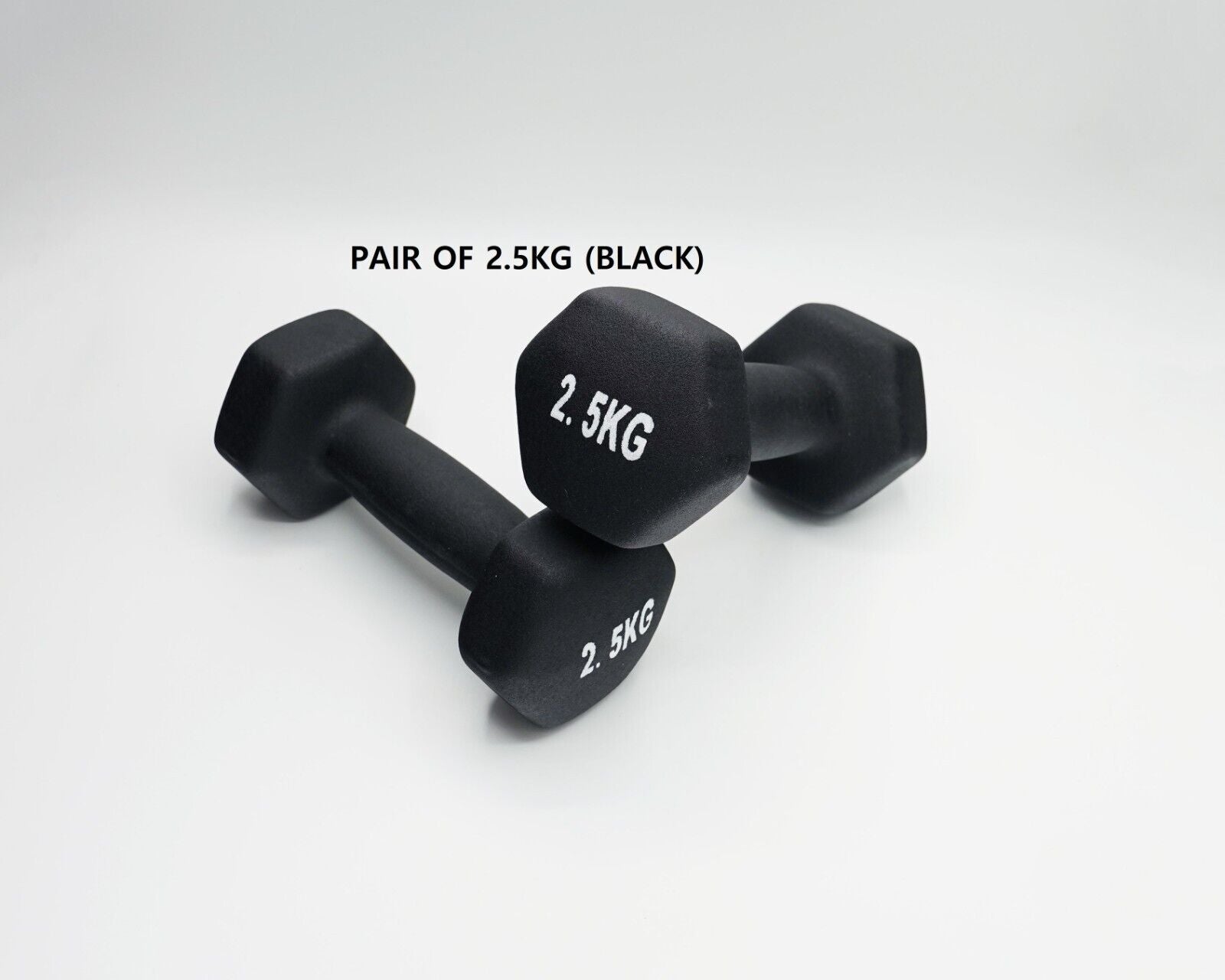 Neoprene Dumbbell Pair Home Weights Gym Fitness Sports