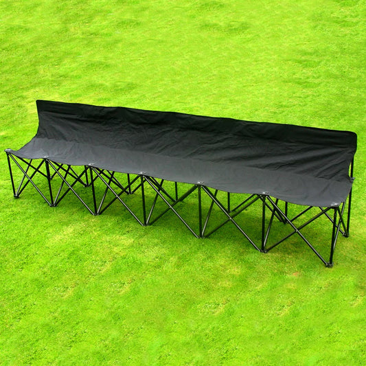 6-Seater Folding Portable Bench