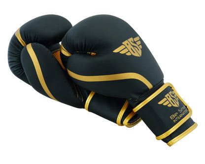 Maya Leather Boxing Gloves Muay Thai Punch Bag Sparring MMA Training Kickboxing